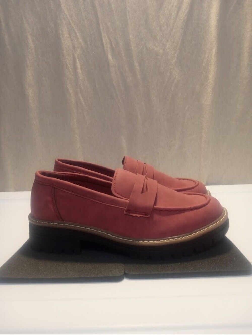 Reddish Mauve Loafers | Size 38 (US 7.5) | Casual Edit NWOT